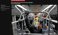 عکس روز گاردین؛ کرونا و متروی تهران