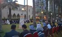 حضور گسترده مقامات در سفارت ایران در بغداد