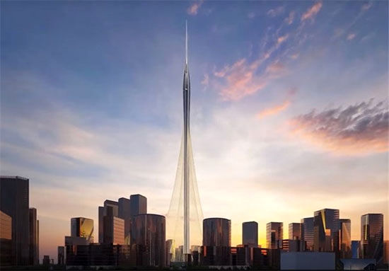 دوبی بلندترین برج جهان را می‌سازد +عکس