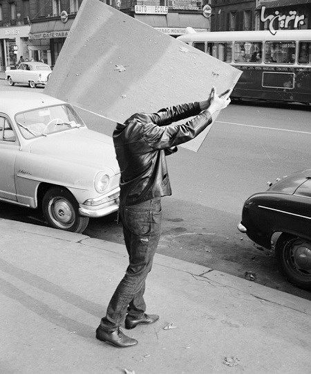 عکس های طنزآمیز از خیابان های فرانسه دهه 1950
