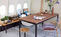 تبدیل هواپیما به خانه ای شیک +عکس
