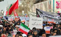 تصاویری از مراسم بزرگداشت روز ۹دی