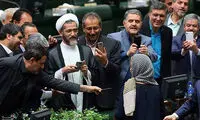 سلفی نمایندگان با موگرینی، ضایع ترین عکس شد