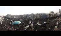 تصویر ویژه از مراسم تشییع پیکر سردار سلیمانی