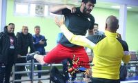 گارد بوکسوری حسن یزدانی در عراق