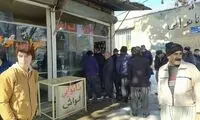 بحران برف؛ نان در سنندج کمیاب شد