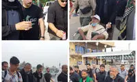 وزیر اطلاعات در جمع راهپیمایان نجف به کربلا