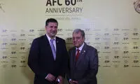 عکس: دو اسطوره تاریخ فوتبال ایران در AFC