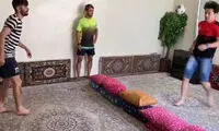 تنیس-فوتبال عجیب دو استقلالی در خانه