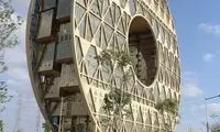 معماری دیدنی آسمان خراش دایره‌ای
