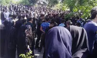 اولادی در سینه خاک آرام گرفت +عکس