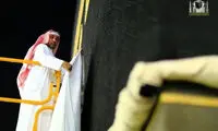 پرده کعبه تغییر کرد +عکس