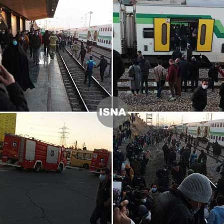 جزئیات تازه از سانحه برخورد دو قطار متروی تهران