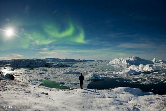 گشت و گذار در کوه های یخی گرینلند‎
