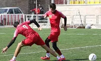 بشار رسن در تمرین پرسپولیس حاضر شد