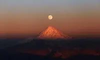 تصویری دیدنی از دماوند