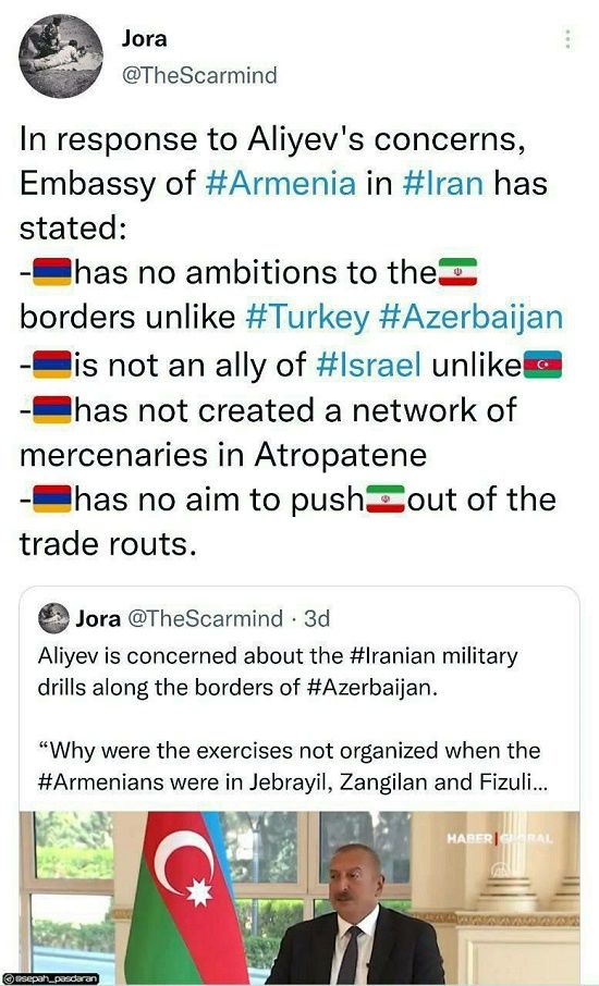 پاسخ سفیر ارمنستان به اظهارات الهام علی‌اف
