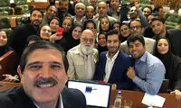 آخرین سلفی عباس جدیدی در شورای شهر