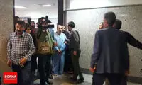 نجفی بعد از خروج از شعبه بازپرسی دادسرا