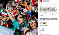 CNN: زنان ایرانی، برنده واقعی بازی با اسپانیا بودند