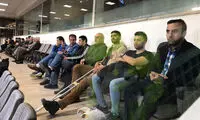 حضور محمد انصاری و مهدی تارتار در آزادی