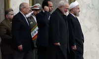 عکس: استقبال روحانی از مادورو در سعدآباد