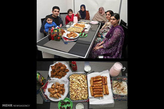 سفره افطار مسلمانان در کشور های مختلف