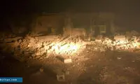 اولین عکس از خرابی زلزله در کرمانشاه