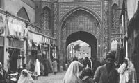 بازار شاه عبدالعظیم سال ۱۳۱۰