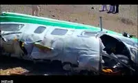 جدیدترین عکس ها از سقوط هواپیمای ناجا