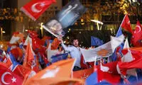 عکس: جشن و پایکوبی برای پیروزی اردوغان