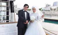 سحر قریشی در کیش عروس شد