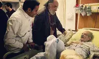 عکس: عیادت داریوش ارجمند از منصورخان