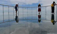 زیباترین پل‌های معلق شیشه‌ای در قاب تصویر
