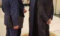 گفتگوی روحانی و ظریف پیش از آغاز نشست تهران