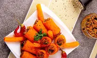 دلمه هویج؛ گاهی کمی تنوع لازم است