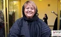 عکس جدید رابعه اسکویی با آرایش غلیظ