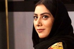 گریم متفاوت و دیدنی مونا فرجاد در یک فیلم