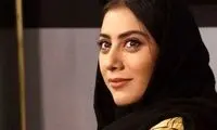 گریم متفاوت و دیدنی مونا فرجاد در یک فیلم