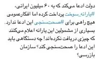 رسایی: آیا دولت به ۶۰میلیون نفر یارانه داده؟