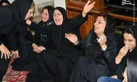 عکس: همسر نوروزی در کنار مادر اولادی