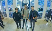 عکاسان رسانه ها در نمایشگاه مطبوعات