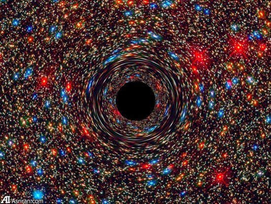 گیتی درون یک سیاهچاله‌ باستانی به دام افتاده؟