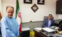اولین عکس از نجفی با لباس ویژه تحت نظر آگاهی