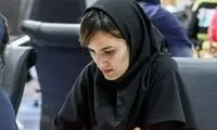 میترا حجازی‌پور با پرچم فرانسه مسابقه می‌دهد