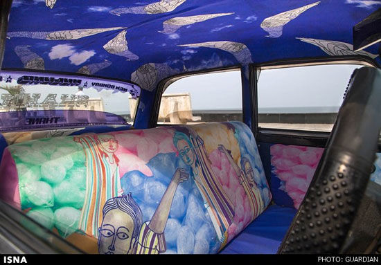 تاکسی‌های هزار رنگ بمبئی‌ +عکس