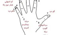 برای تسکین درد انگشت ها را ماساژ دهید