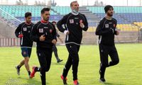 جای خالی تماشاگران در تمرین پرسپولیس