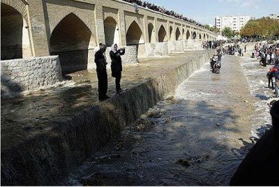 زاینده رود جان دوباره گرفت/ گزارش تصویری