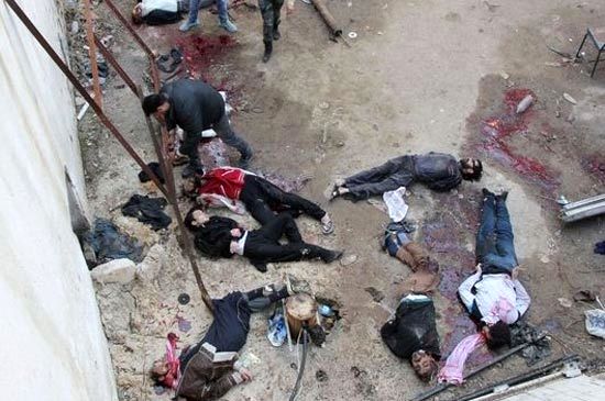 عکس هولناک از اعدامی‌ های داعش (18+)